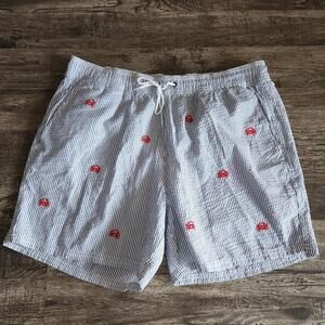 J.Crew Crab Swim Trunks